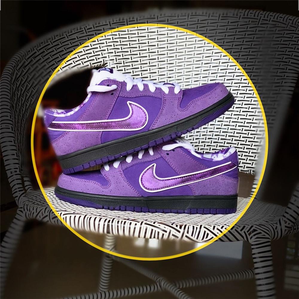 PKGod Concepts X Sb dunk purple Lobster retail materials ready to ship